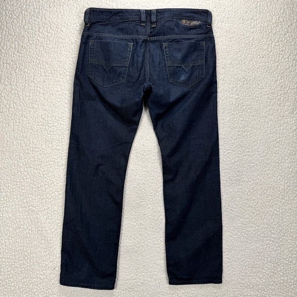 Diesel Safado Jeans Men's 32 (Actual 35x30.5) Slim Straight Streetwear Grunge - Picture 6 of 13